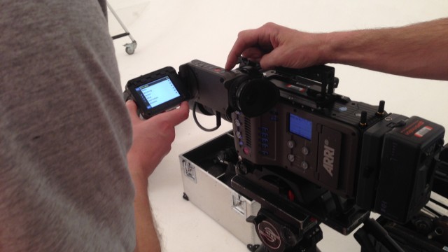 Setting up the Arri Amira