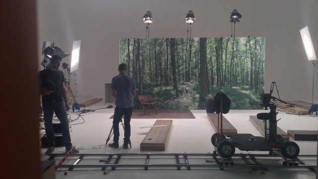 levelling the dolly track
